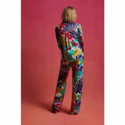 Oasis Swirl Printed Button Through Satin Shirt For Female -Oasis Sales Store unnamed file 4186