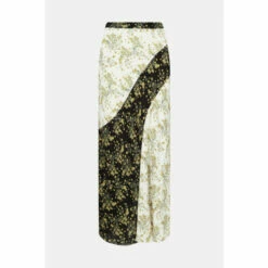 Oasis Mixed Botanist Floral Print Bias Midi Skirt For Female -Oasis Sales Store unnamed file 4210