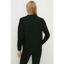 Oasis Cosy Longline Rib Detail Mock Neck Jumper For Female -Oasis Sales Store unnamed file 4260
