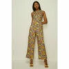 Oasis Ditsy Floral Keyhole Scuba Jumpsuit For Female -Oasis Sales Store unnamed file 430