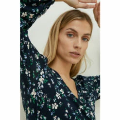 Oasis Floral Soft Touch Wrap Top For Female -Oasis Sales Store unnamed file 4319