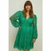Oasis Plus Size Premium Lace V Neck Skater Dress For Female -Oasis Sales Store unnamed file 4325