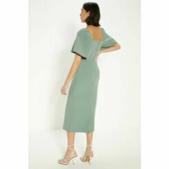 Oasis Crepe Cut Out Pencil Dress For Female -Oasis Sales Store unnamed file 4359