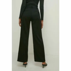 Oasis Petite Stretch Satin Straight Leg Trouser For Female -Oasis Sales Store unnamed file 4392
