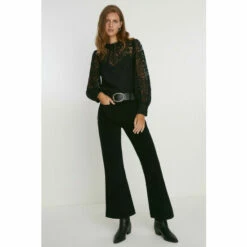 Oasis Lace High Neck Blouse For Female -Oasis Sales Store unnamed file 442