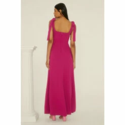 Oasis Petite Premium Crepe Tie Shoulder Midi Dress For Female -Oasis Sales Store unnamed file 4422