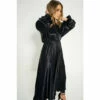 Oasis Rachel Stevens Petite Satin Blouson Midi Dress For Female -Oasis Sales Store unnamed file 4449