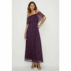 Oasis Pleated Strappy Tiered Lace Maxi Dress For Female 11 Oasis Pleated Strappy Tiered Lace Maxi Dress For Female -Oasis Sales Store unnamed file 4487