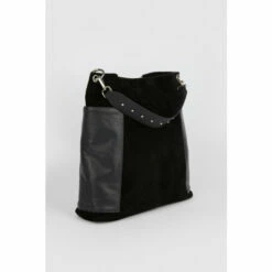 Oasis Leather And Suede Stud Detail Tote Bag For Female -Oasis Sales Store unnamed file 4490