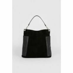 Oasis Leather And Suede Stud Detail Tote Bag For Female -Oasis Sales Store unnamed file 4492