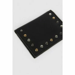 Oasis Real Leather Stud Folding Cardholder For Female -Oasis Sales Store unnamed file 4507