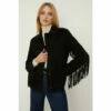 Oasis Petite Rachel Stevens Real Leather Fringe Jacket For Female -Oasis Sales Store unnamed file 4717