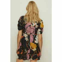 Oasis Wild Daisy Ruched Front Skater Dress For Female -Oasis Sales Store unnamed file 4741
