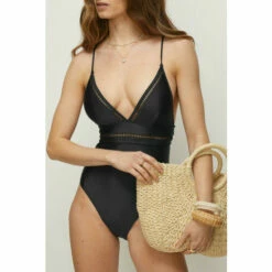 Oasis Ladder Trim Swimsuit For Female