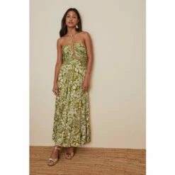 Oasis Embellished Cut Out Keyhole Midi Dress For Female -Oasis Sales Store unnamed file 4812