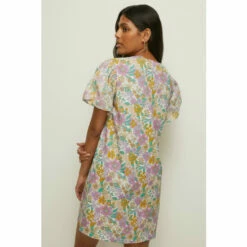 Oasis Petite Floral Woven Puff Sleeve Mini Dress For Female -Oasis Sales Store unnamed file 4815