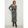 Oasis Jersey Animal Square Neck Midi Dress For Female 2 Oasis Jersey Animal Square Neck Midi Dress For Female -Oasis Sales Store unnamed file 4843