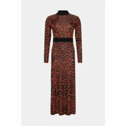 Oasis Animal Jacquard Open Back Midaxi Dress For Female 10 Oasis Animal Jacquard Open Back Midaxi Dress For Female -Oasis Sales Store unnamed file 4851