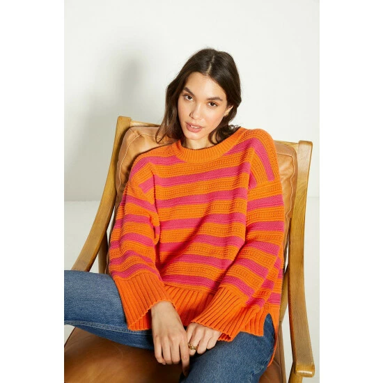 Oasis Pretty Stitch Bretton Jumper For Female 4 Oasis Pretty Stitch Bretton Jumper For Female - Image 2