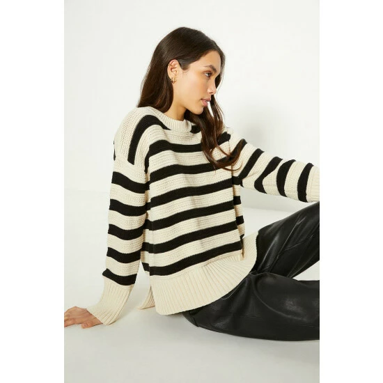 Oasis Pretty Stitch Bretton Jumper For Female 8 Oasis Pretty Stitch Bretton Jumper For Female - Image 6