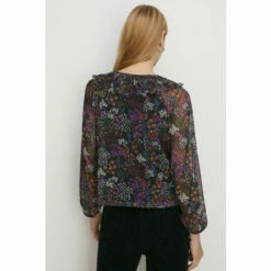 Oasis Floral Shirred Neck Mesh Top For Female 9 Oasis Floral Shirred Neck Mesh Top For Female -Oasis Sales Store unnamed file 4902
