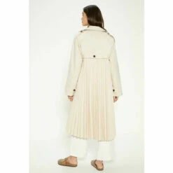 Oasis Pleat Detail Belted Trench Coat For Female -Oasis Sales Store unnamed file 4907