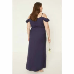Oasis Plus Size Cowl Satin Bias Midaxi Dress For Female -Oasis Sales Store unnamed file 4920