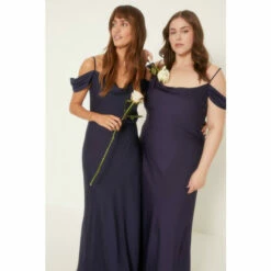 Oasis Plus Size Cowl Satin Bias Midaxi Dress For Female -Oasis Sales Store unnamed file 4921