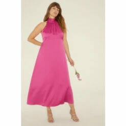 Oasis Plus Size Halter Neck Midi Dress For Female 11 Oasis Plus Size Halter Neck Midi Dress For Female -Oasis Sales Store unnamed file 4959