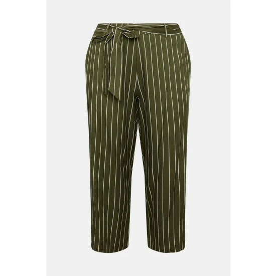 Oasis Plus Size Printed Wide Leg Trouser For Female 6 Oasis Plus Size Printed Wide Leg Trouser For Female - Image 4