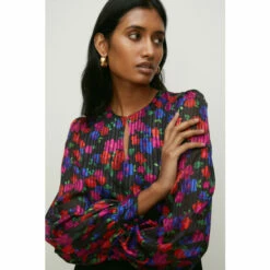 Oasis Printed 2 In 1 Keyhole Detail Skater Dress For Female -Oasis Sales Store unnamed file 4974