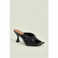 Oasis Knot Heeled Mule For Female