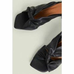 Oasis Knot Heeled Mule For Female -Oasis Sales Store unnamed file 5023