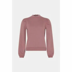 Oasis Scallop Long Sleeve Sweatshirt For Female -Oasis Sales Store unnamed file 5029