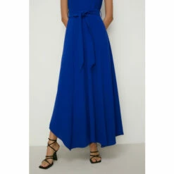 Oasis Premium Soft Tailored Belted Midi Dress For Female -Oasis Sales Store unnamed file 5060