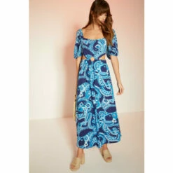 Oasis Embellished Paisley Floral Cut Out Midi Dress For Female 13 Oasis Embellished Paisley Floral Cut Out Midi Dress For Female -Oasis Sales Store unnamed file 5080