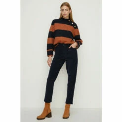 Oasis High Waist Cord Lily Jean For Female -Oasis Sales Store unnamed file 509