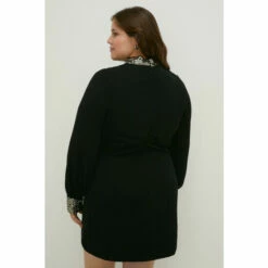Oasis Plus Size Embellished Shift Dress For Female -Oasis Sales Store unnamed file 5117