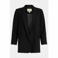 Oasis Roll Sleeve Tab Detail Tailored Blazer For Female -Oasis Sales Store unnamed file 5215