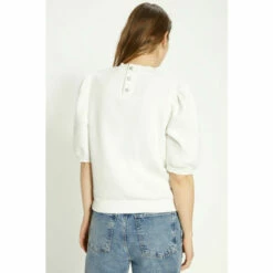 Oasis Scallop Short Sleeve Sweatshirt For Female -Oasis Sales Store unnamed file 5222