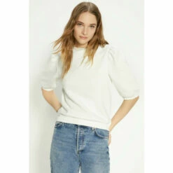 Oasis Scallop Short Sleeve Sweatshirt For Female -Oasis Sales Store unnamed file 5223