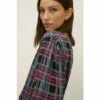 Oasis Printed 3/4 Puff Sleeve Woven Shell Top For Female -Oasis Sales Store unnamed file 5251