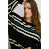 Oasis Plus Size Stripe Batwing Slash Neck Jumper For Female -Oasis Sales Store unnamed file 5302