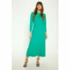 Oasis Petite Compact Crepe Cross Front Midi Dress For Female -Oasis Sales Store unnamed file 5312