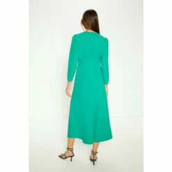 Oasis Petite Compact Crepe Cross Front Midi Dress For Female -Oasis Sales Store unnamed file 5314