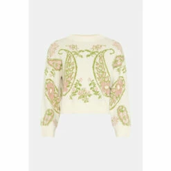 Oasis Paisley Jacquard Mock Neck Jumper For Female 11 Oasis Paisley Jacquard Mock Neck Jumper For Female -Oasis Sales Store unnamed file 5326