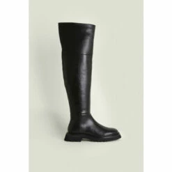 Oasis Premium Thigh High Leather Boot For Female