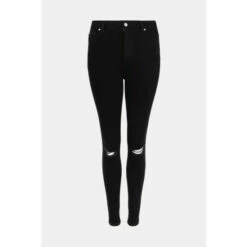 Oasis Petite Ripped High Waisted Skinny Jean For Female -Oasis Sales Store unnamed file 644