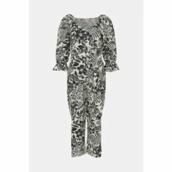 Oasis Rachel Stevens Petite Paisley Floral Jumpsuit For Female -Oasis Sales Store unnamed file 671