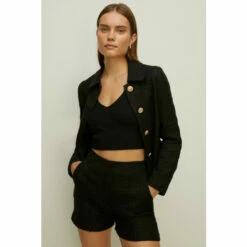 Oasis Tweed Stitch Short For Female -Oasis Sales Store unnamed file 690